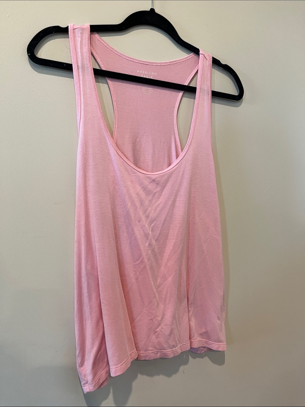American Eagle Soft & Sexy Light Pink Racerback Tank
